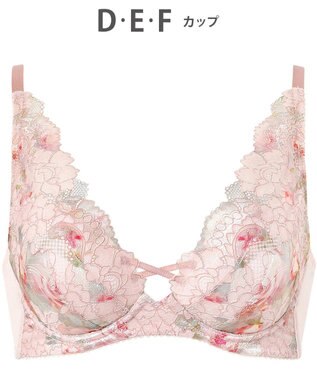 WACOAL 【重力ケアブラ】 ノンワイヤーブラ バストを重力から守る まる胸をキープ ラクなつけごこち Gカップまで対応 大きいサイズ レディース BXB194 /ワコール ピンク