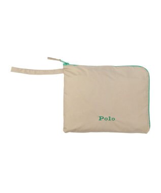 MOONBAT POLO RALPH LAUREN レインポンチョ C-ZERO撥水 収納袋付き ベージュ