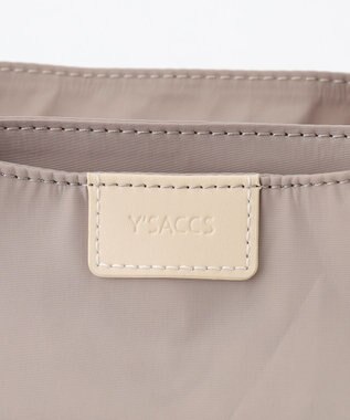 Y'SACCS 【ナイロンタフタ】トラベルショルダーリュック mini グレージュ