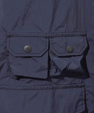 JOSEPH ABBOUD MOUNTAIN 【軽量/ストレッチ/ECO撥水】ライトワッシャーストレッチ アウトドア シャツ ネイビー系