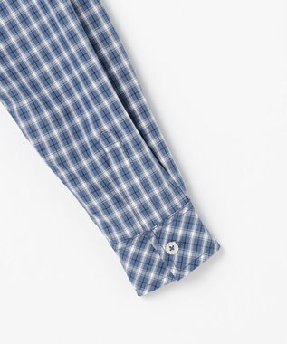J.PRESS KIDS 【140-170cm】オックス チェックシャツ ブルー系3