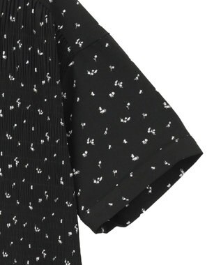 Green Parks マジョリカプリーツスキッパーブラウス Flower