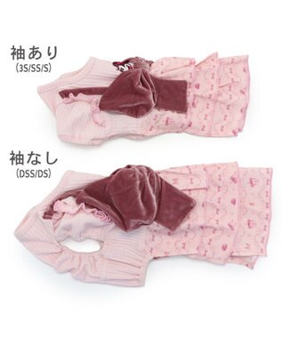 PET PARADISE ディズニー ミニーマウス ワンピース 《モノグラム柄》 小型犬 モノグラム柄