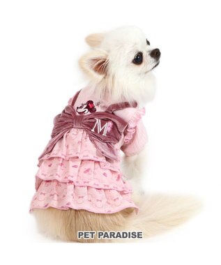 PET PARADISE ディズニー ミニーマウス ワンピース 《モノグラム柄》 小型犬