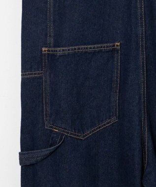 WEGO デニムオーバーオール デニム濃色