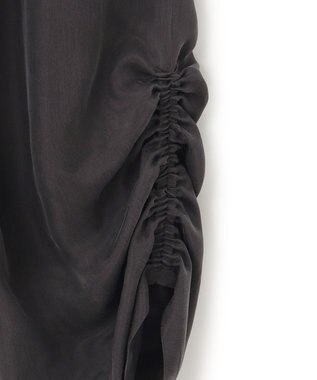 23区 【接触冷感/洗える】フィブリルツイル シャーリング パンツ ダークブラウン系