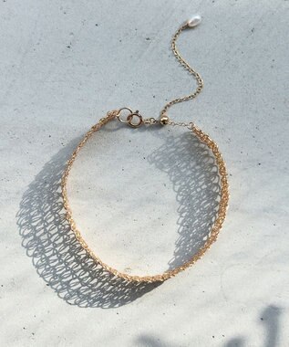 CASUMINO lace ブレスレット gold