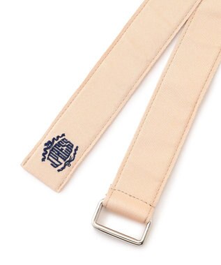 J.PRESS MEN オーバルワンポイント リングベルト ベージュ系