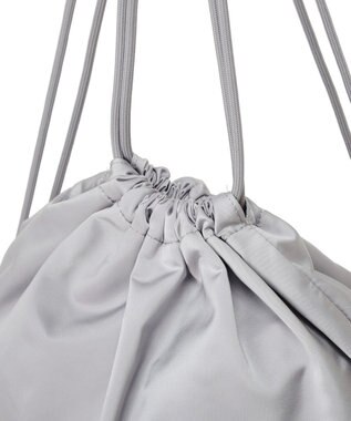 Maison de FLEUR チュールフリルナップサック Gray