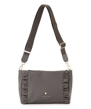 TOCCA TRIM WAVES POCHETTE ポシェットバッグ [新色]ライトグレー系