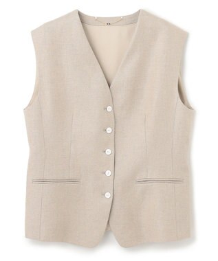 BEIGE， 【S-size】BURDOCK / ベスト Flax