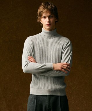 【チクチクしない/3シーズン対応/サスティナブル】SNOWY タートルネックセーター