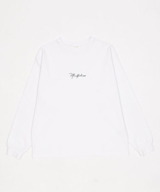 WEGO ワンポイントT（LS） ホワイト