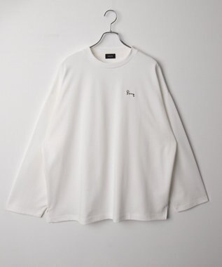 WEGO AIRFUNCTIONシンプルロゴT（LS） ホワイト