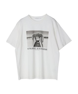 AMERICAN HOLIC フォトプリント半袖カットプルオーバー B