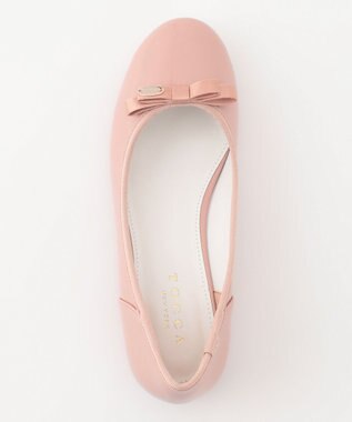 TOCCA RIBBON BALLET FLATSHOES フラットシューズ ピンク系