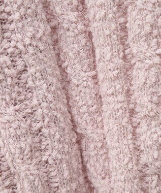 earth music&ecology ポコポコケーブルカーディガン Pink