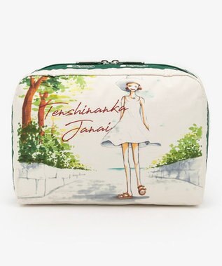 LeSportsac 【天使なんかじゃない】EXTRA LARGE RECTANGULAR COSMETIC/ビリーブインユアセルフ ビリーブインユアセルフ