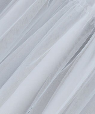 組曲 KIDS 【S-Lサイズ】チュール スカート サックスブルー系