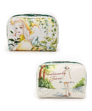 LeSportsac 【天使なんかじゃない】EXTRA LARGE RECTANGULAR COSMETIC/ビリーブインユアセルフ ビリーブインユアセルフ