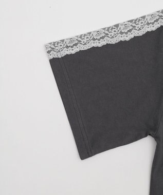 WEGO レースショルダーショートT スミクロ