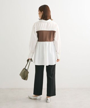 Green Parks ビスチェドッキングチュニック Brown