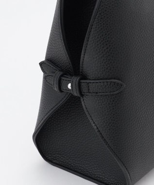 ICB 【先行予約・A4サイズ収納可】ラウンドボストントート ブラック