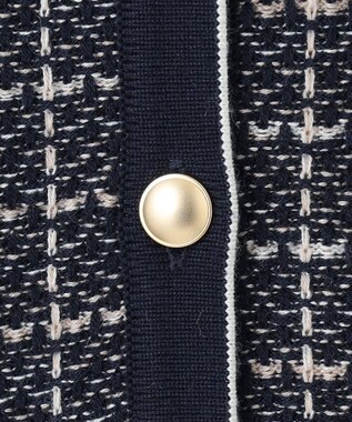 ANY SIS 【2SET】ツイード アンサンブル ネイビー系