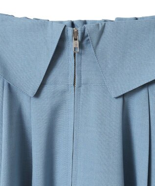 earth music&ecology フォールドオーバーウエストスカート Light Blue