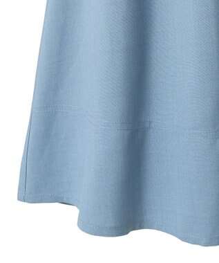 earth music&ecology フォールドオーバーウエストスカート Light Blue