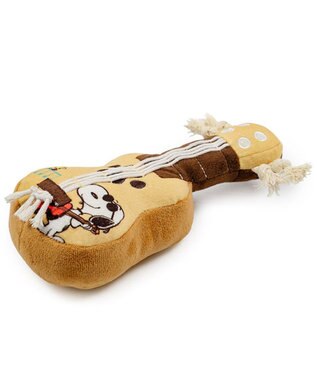 PET PARADISE スヌーピー ウクレレ トイ ブラウン