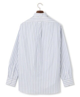 J.PRESS MEN ドビーマルチストライプ シャツ ホワイト系1