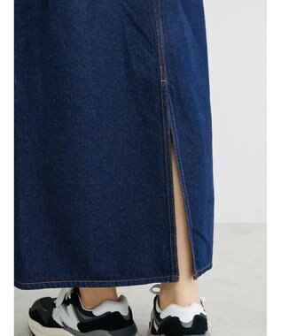 Green Parks Ａラインデニムスカート One Wash