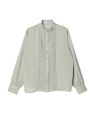Green Parks ・ＥＬＥＮＣＡＲＥ　ＤＵＥ　ハシゴレースブラウス Mint Green