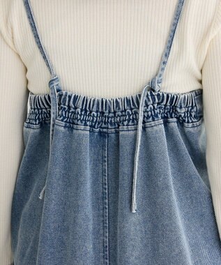 Green Parks デニムキャミワンピース Indigo