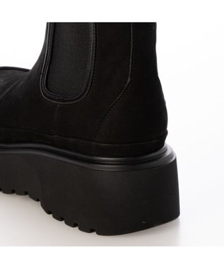MODE ET JACOMO <MODE ET JACOMO>厚底サイドゴアブーツ ブラックヌバック