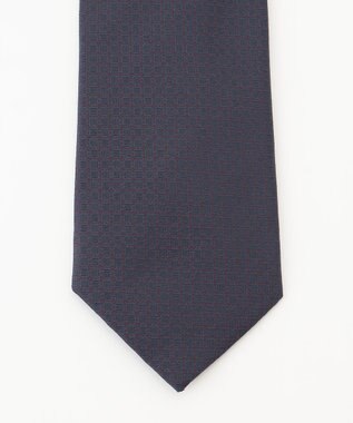 KASHIYAMA KASHIYAMAオリジナル【JAPAN MADE】ジオメトリックネクタイ レッド