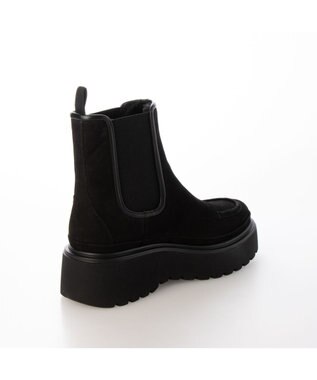 MODE ET JACOMO <MODE ET JACOMO>厚底サイドゴアブーツ ブラックヌバック
