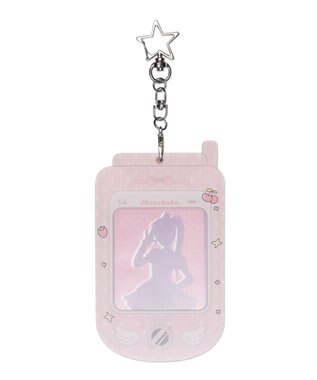 WEGO 【痛バ＆推し活グッズ】えんじぇるガラケーカードホルダーキーホルダー ピンク