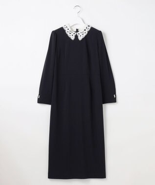 ANY SIS 【2WAY】セレモニーダブルクロス ワンピース ネイビー