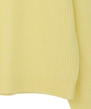 CRAFT STANDARD BOUTIQUE 起毛クルーネックニットプルオーバー Yellow