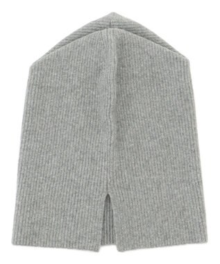 UNFILO 【洗える】ふわふわニット バラクラバ グレー
