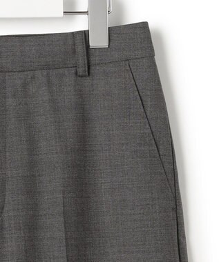 23区 L 【セットアップ着用】ファインネスウール ワイド パンツ グレー系
