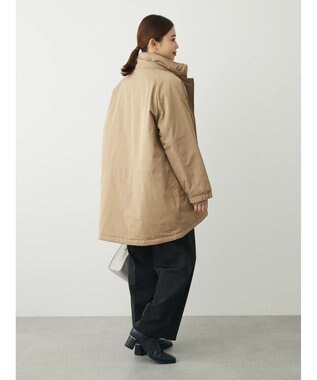 Green Parks あったか中綿コート Beige