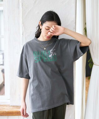 WEGO 【新色追加/ユニセックス着用アイテム/手洗い可/SMLサイズ展開】ピグメントグラフィックT（S） 柄11