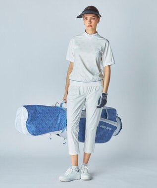 FILA GOLF／marie claire 【marie claire SPORT】 ストレッチプルオーバー ホワイト