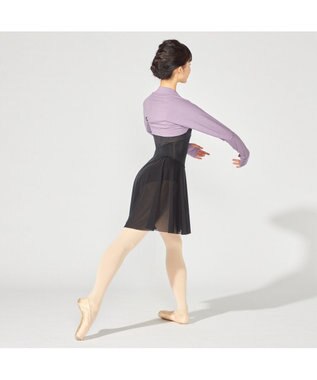 Chacott スカート付きレオタード ブラック