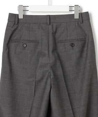 23区 L 【セットアップ着用】ファインネスウール ワイド パンツ グレー系