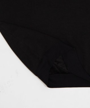 WEGO 【2点SET】アクセ付き裏シャギーグラフィックプルオーバー ブラック