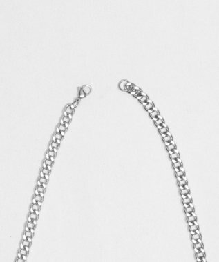 WEGO 【2点SET】アクセ付き裏シャギーグラフィックプルオーバー ブラック